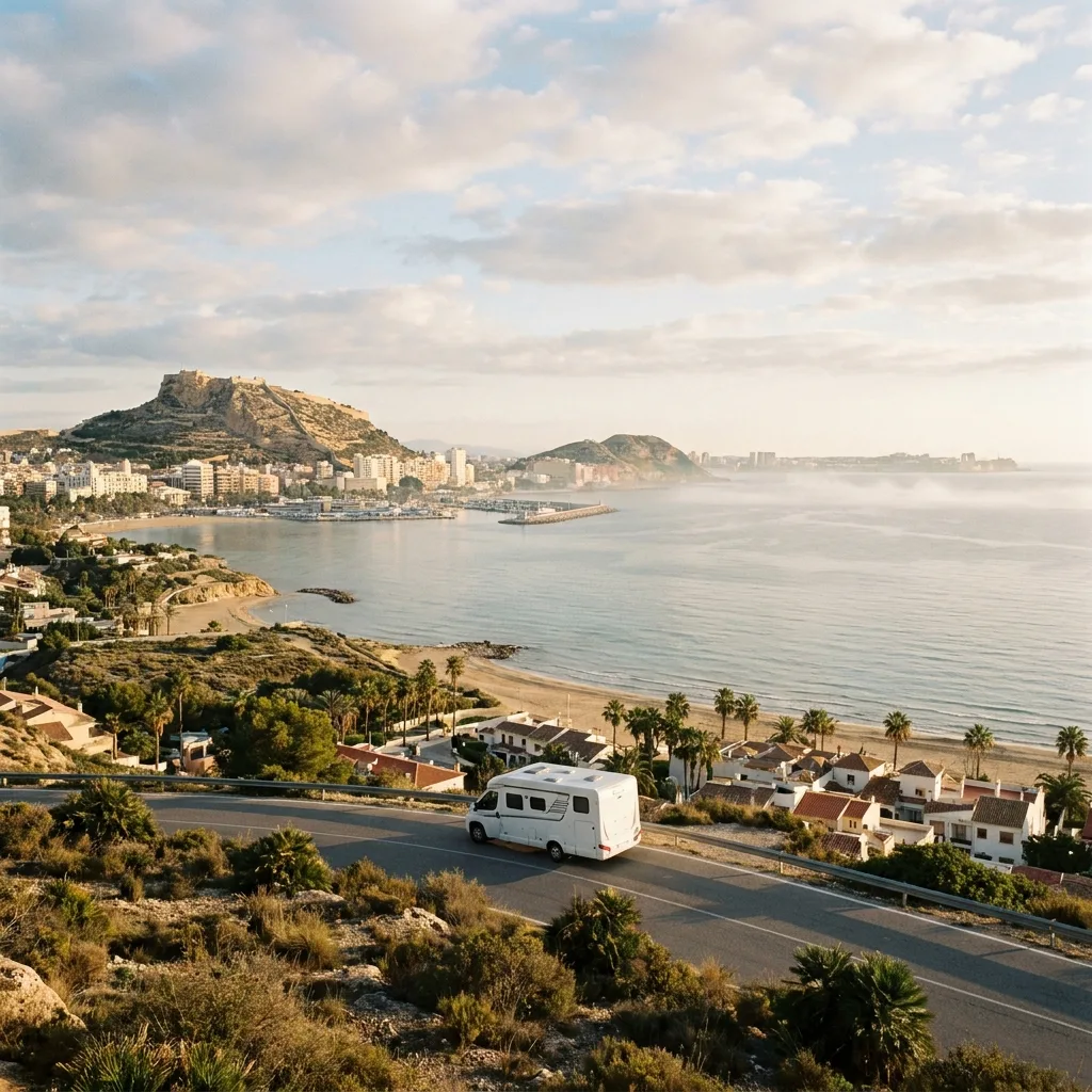 Camper trip to Alicante, Spain