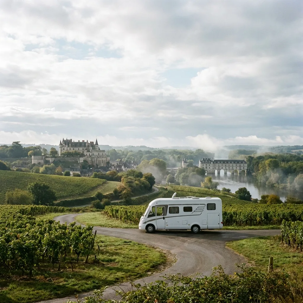 Wohnmobilreise nach Amboise & Chenonceau, Frankreich