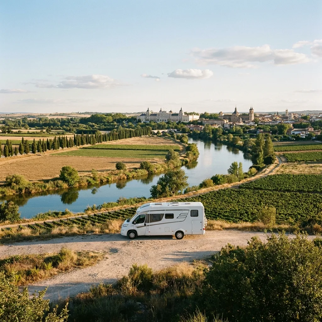 Camperreis naar Aranjuez, Spanje
