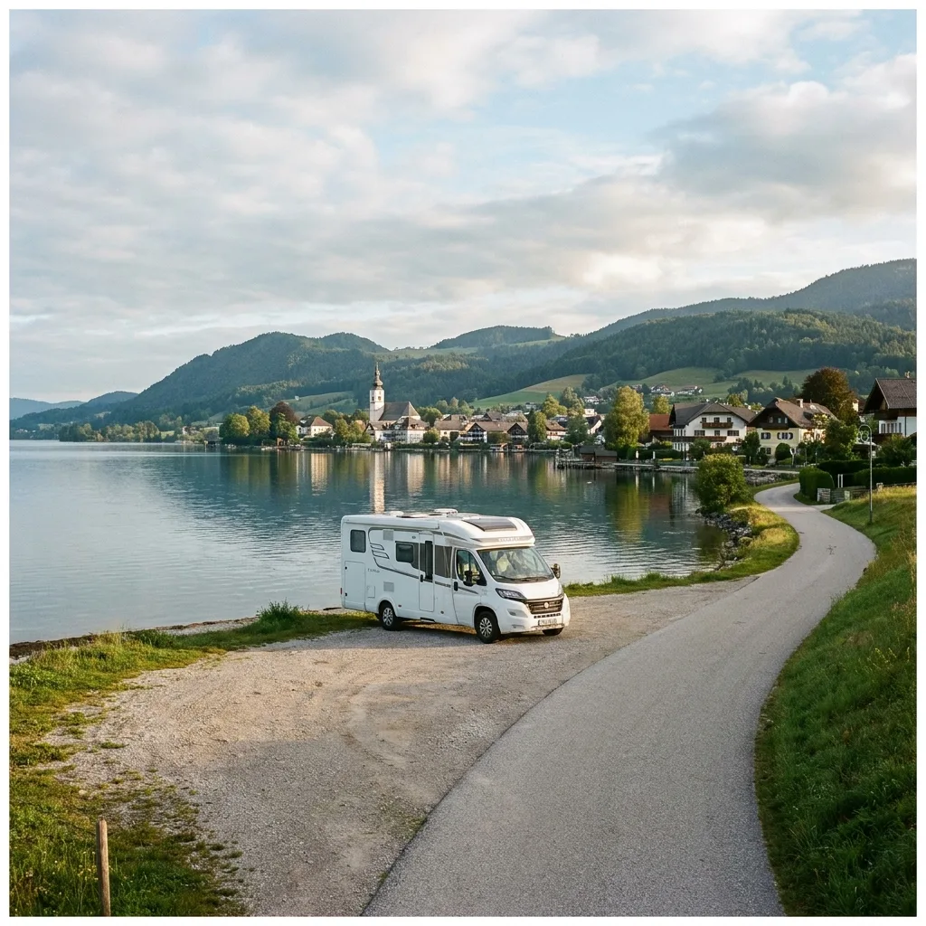 Camper trip to Attersee, Austria