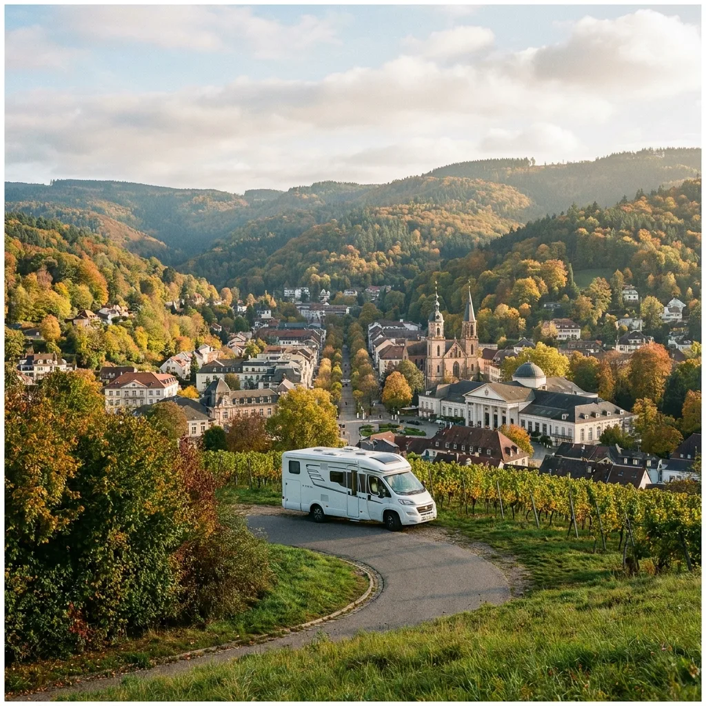 Camper trip to Baden-Baden, Germany