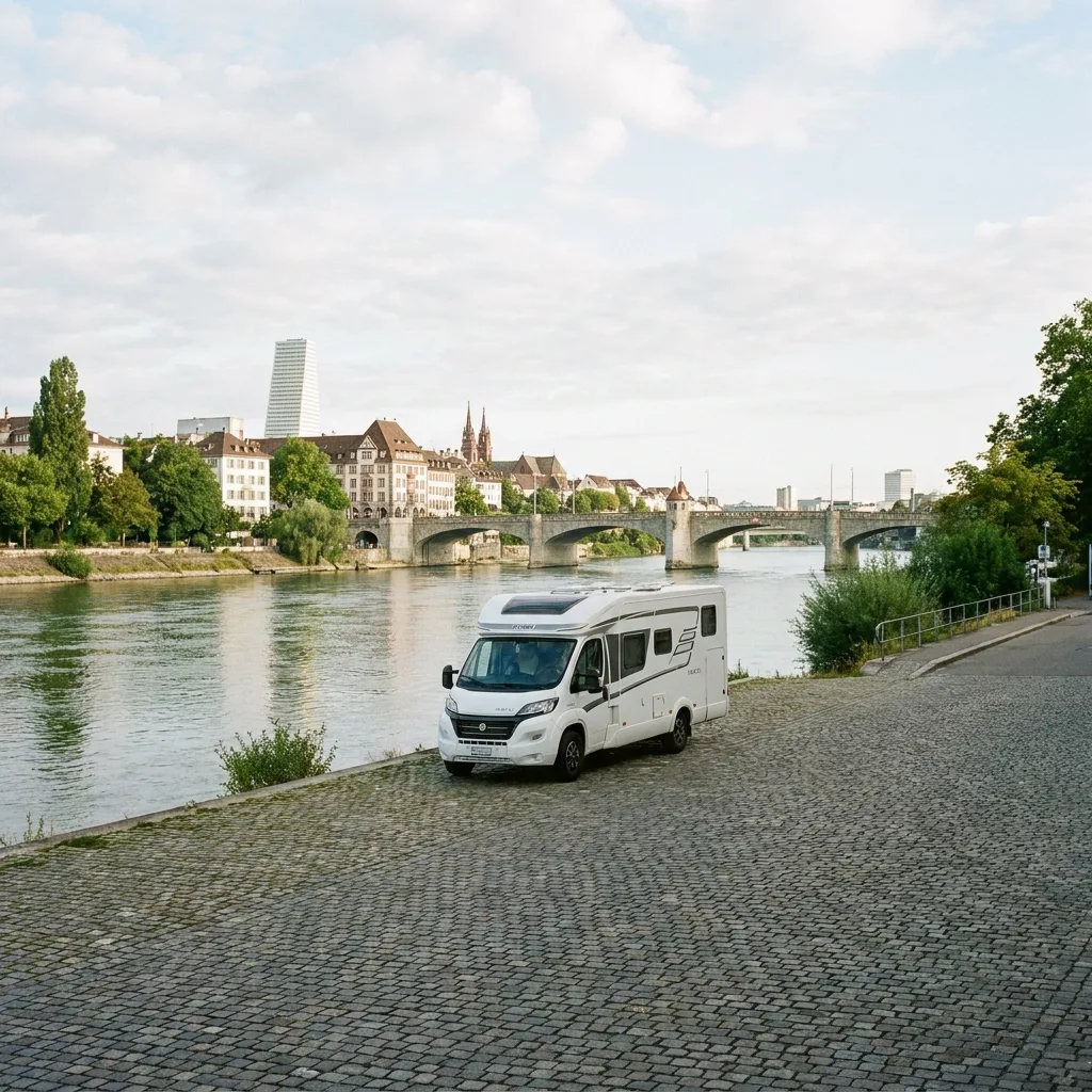 Camper trip to Basel, Switzerland