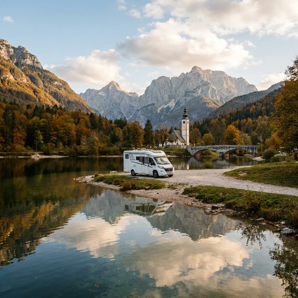 Camperreis naar Bohinj, Slovenië