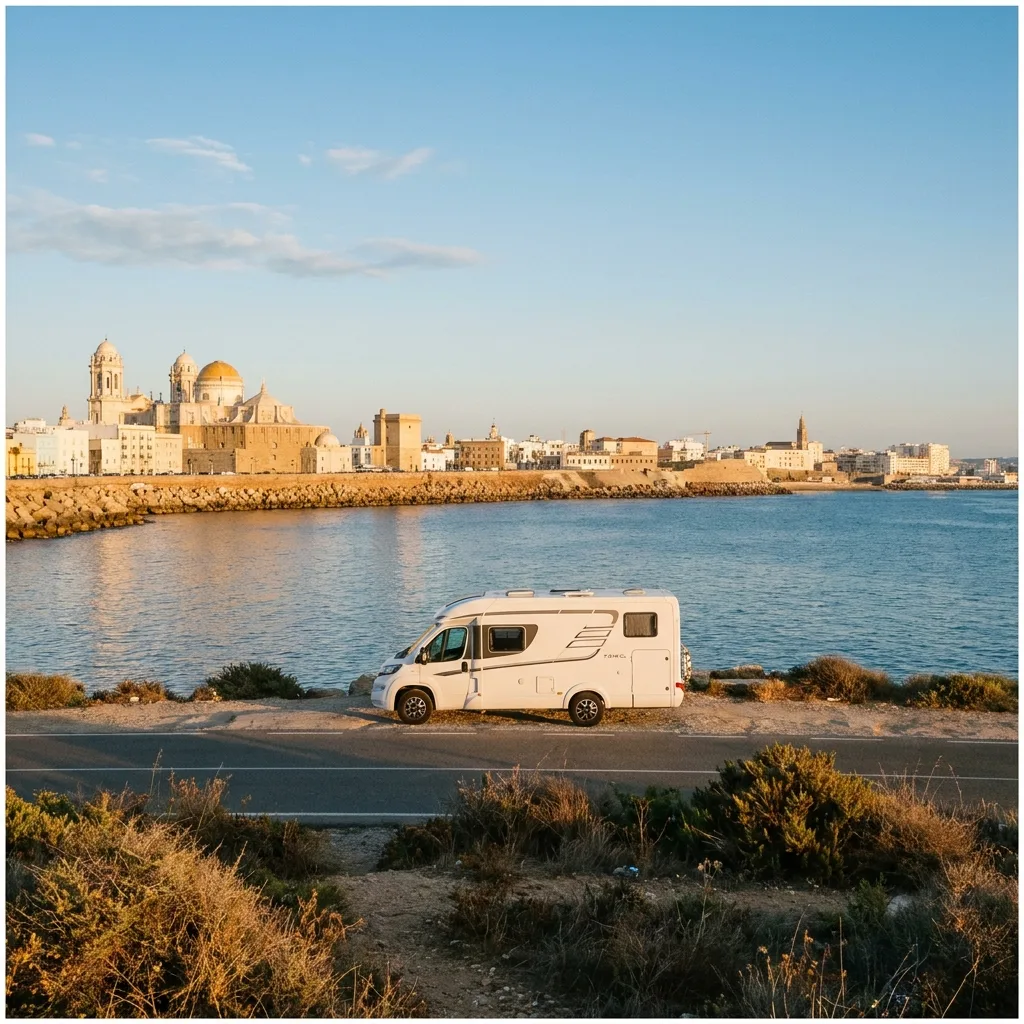 Wohnmobilreise nach Cádiz, Spanien