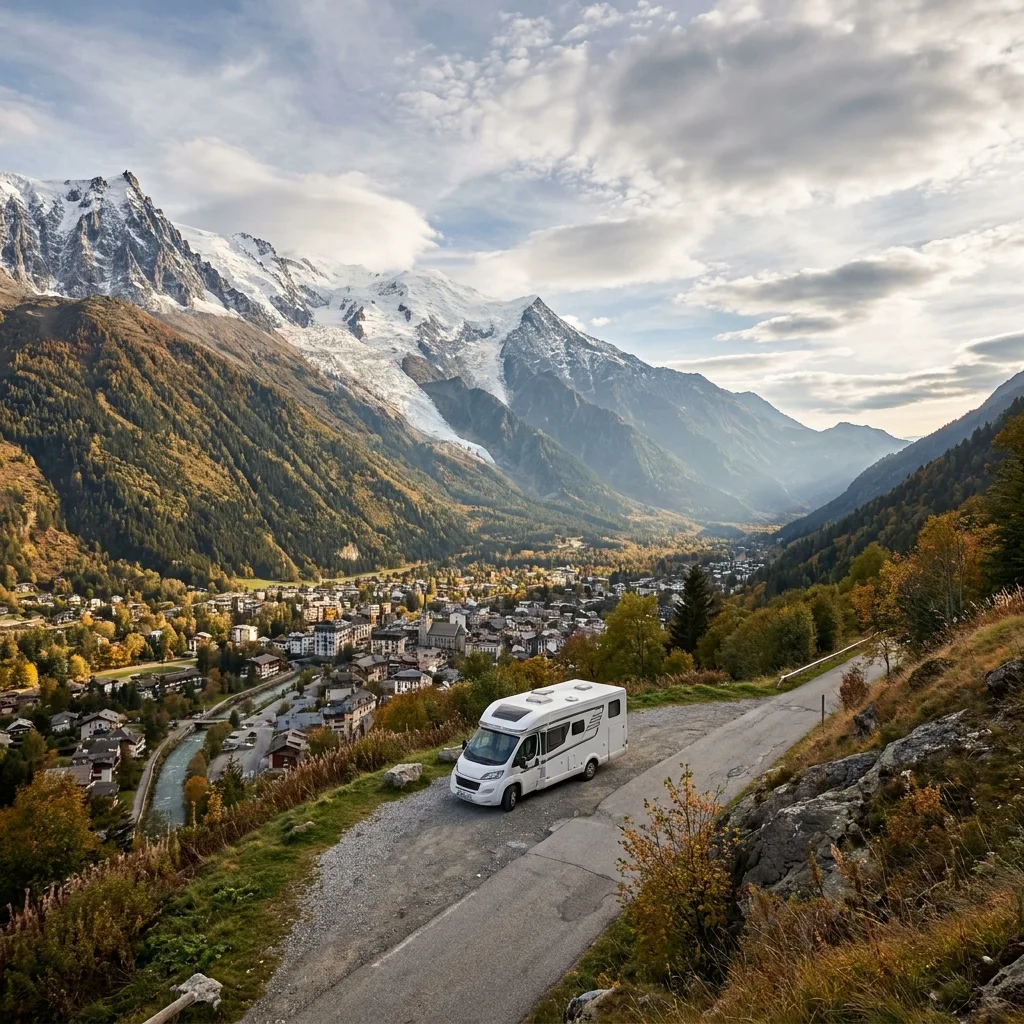 Camperreis naar Chamonix & Mont Blanc, Frankrijk