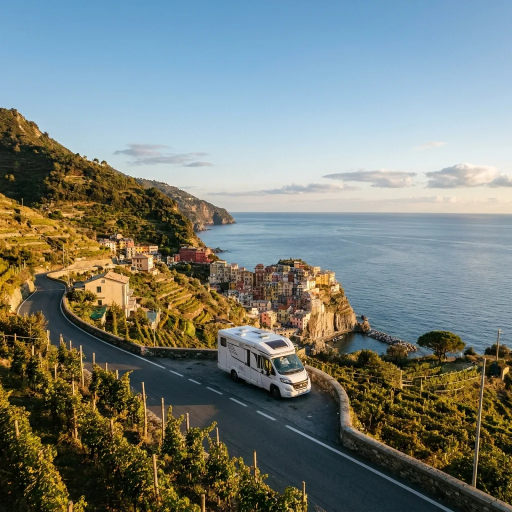Camper trip to Cinque Terre, Italy