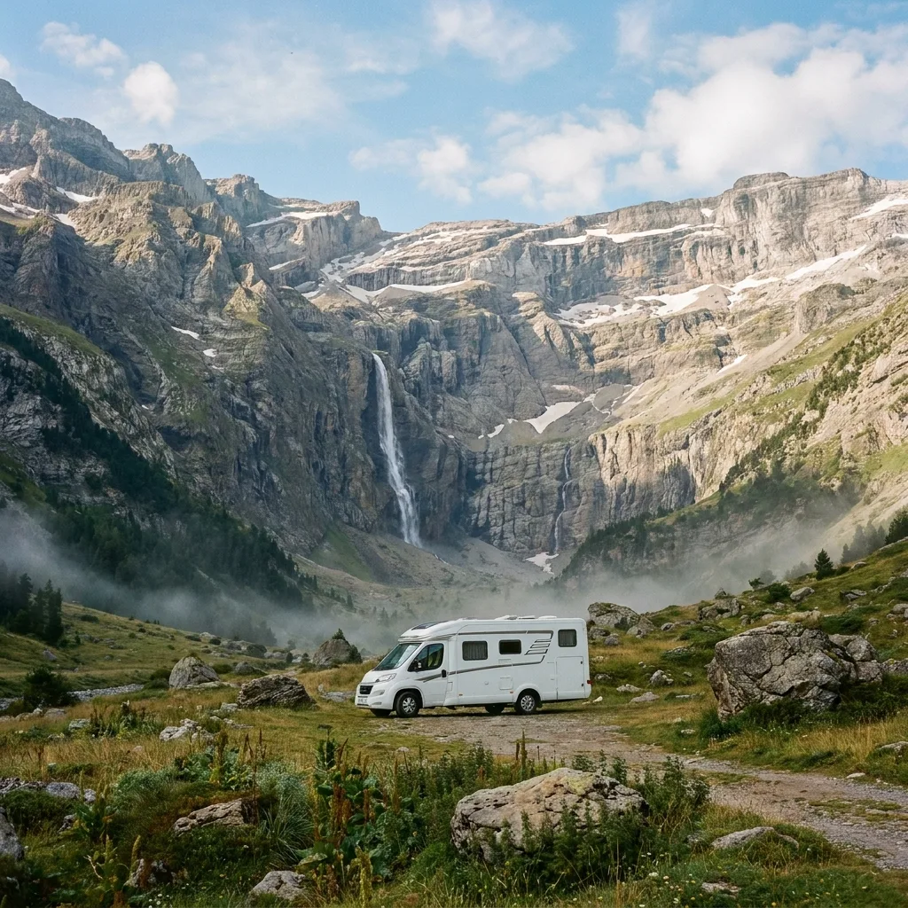 Camperreis naar Cirque de Gavarnie, Frankrijk