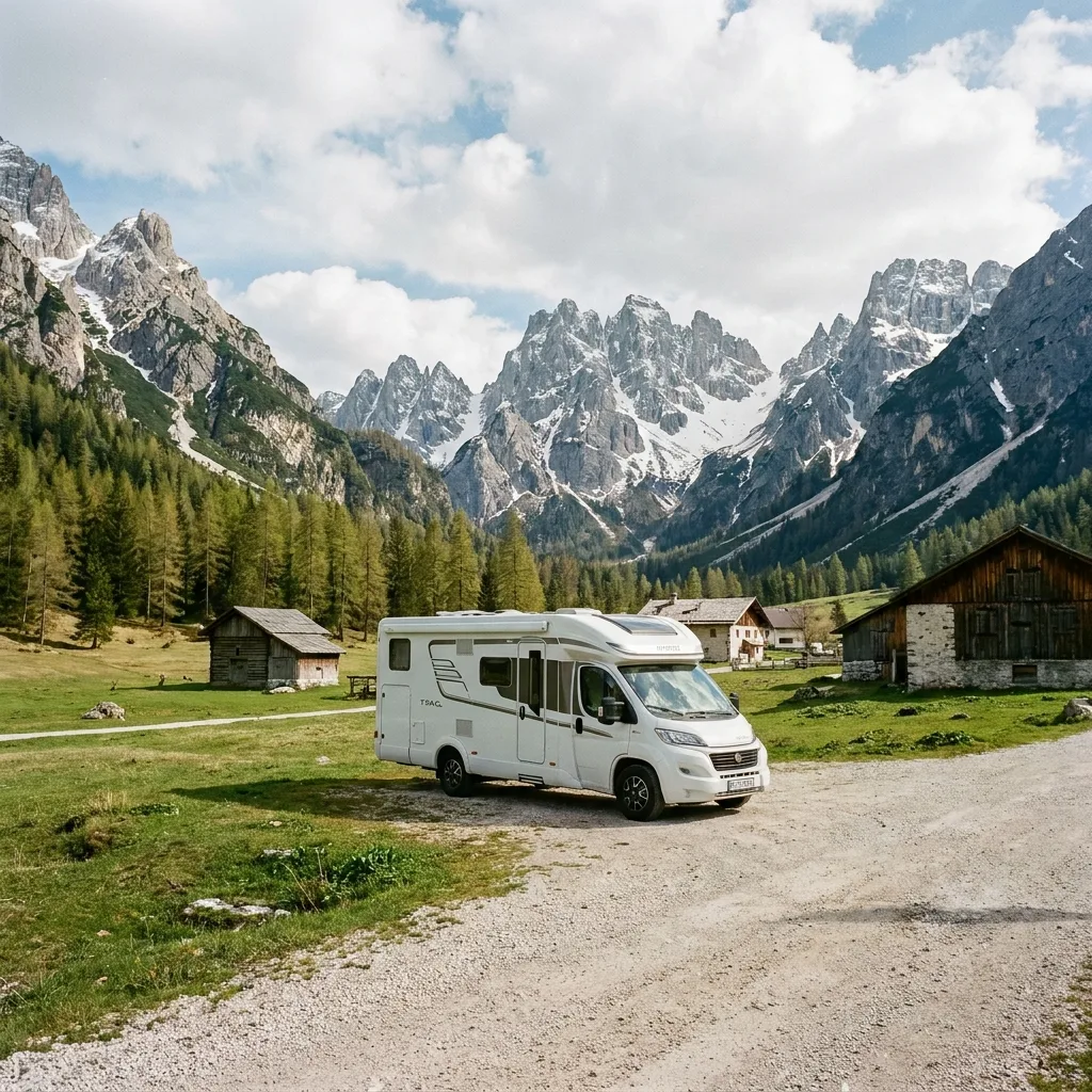 Wohnmobilreise nach Cortina d'Ampezzo, Italien