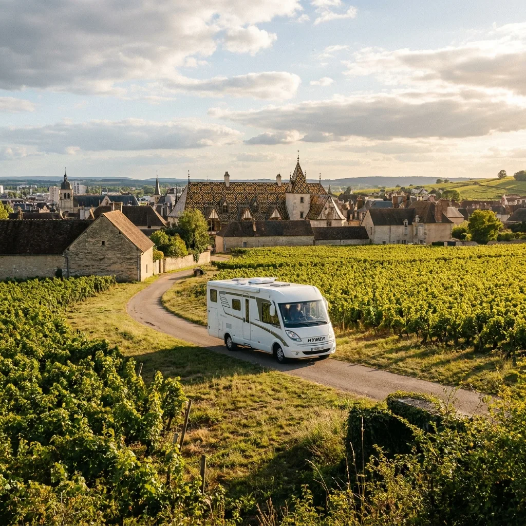 Camper trip to Dijon, France