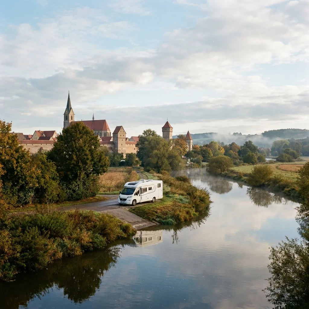 Wohnmobilreise nach Dinkelsbühl, Deutschland