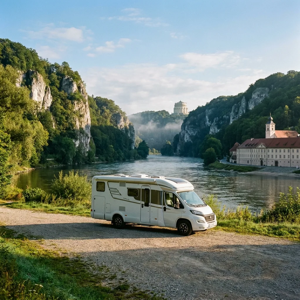 Camper trip to Danube Gorge & Kelheim, Germany