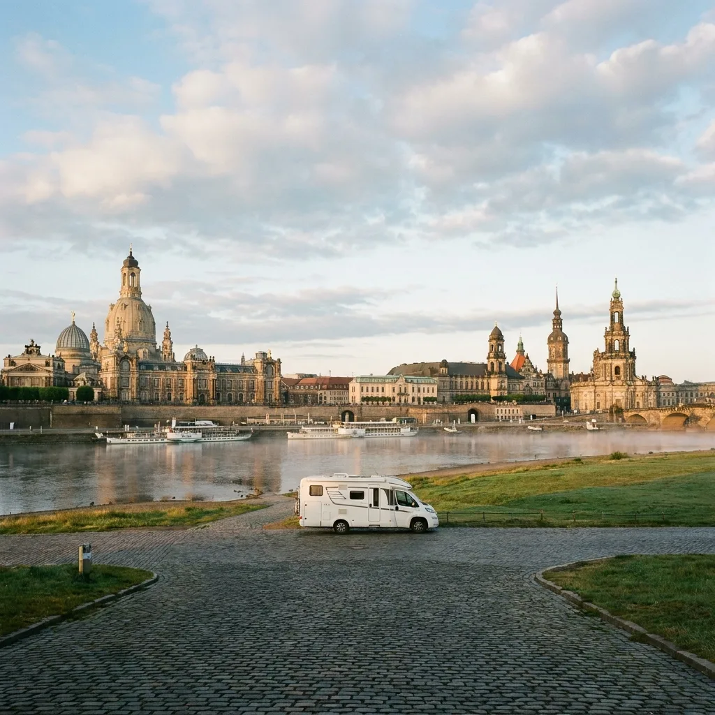 Wohnmobilreise nach Dresden, Deutschland