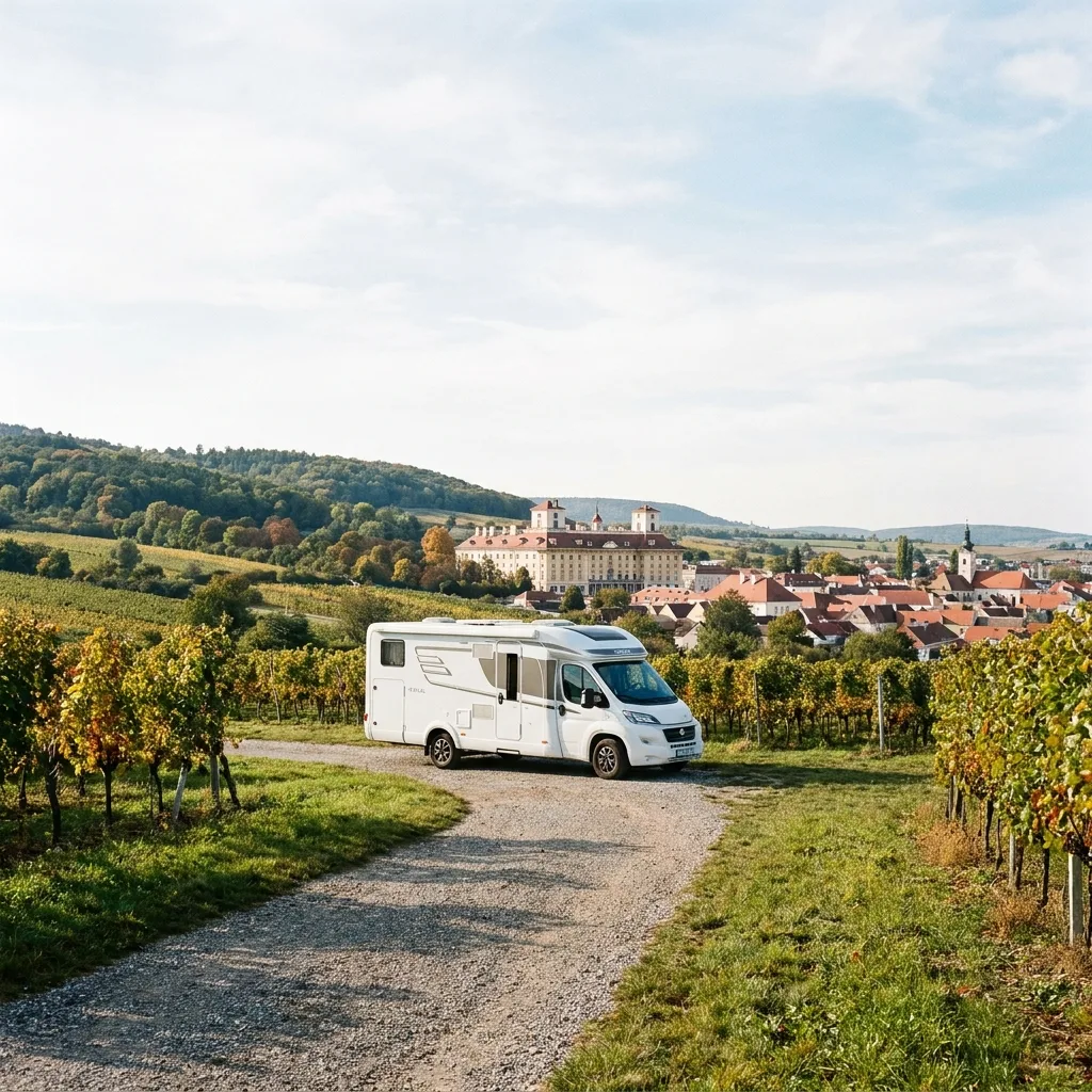 Camper trip to Eisenstadt, Austria