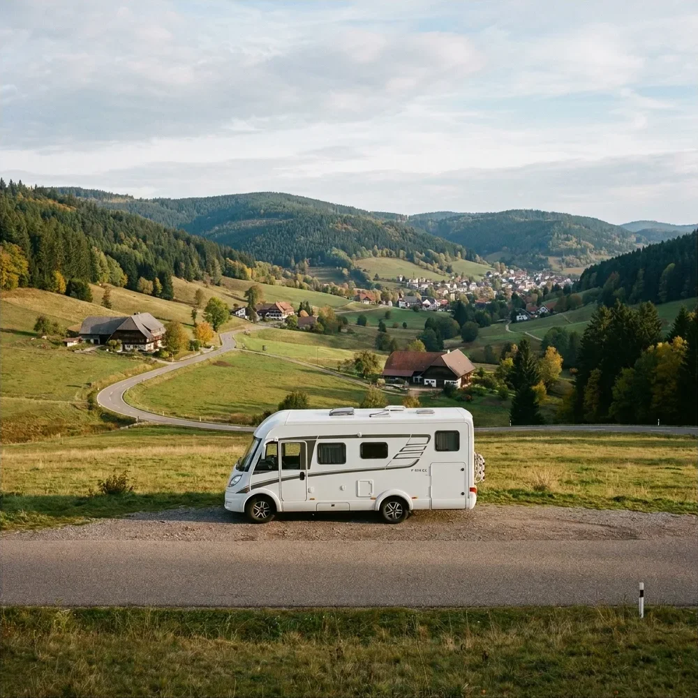 Wohnmobilreise nach Feldberg, Deutschland