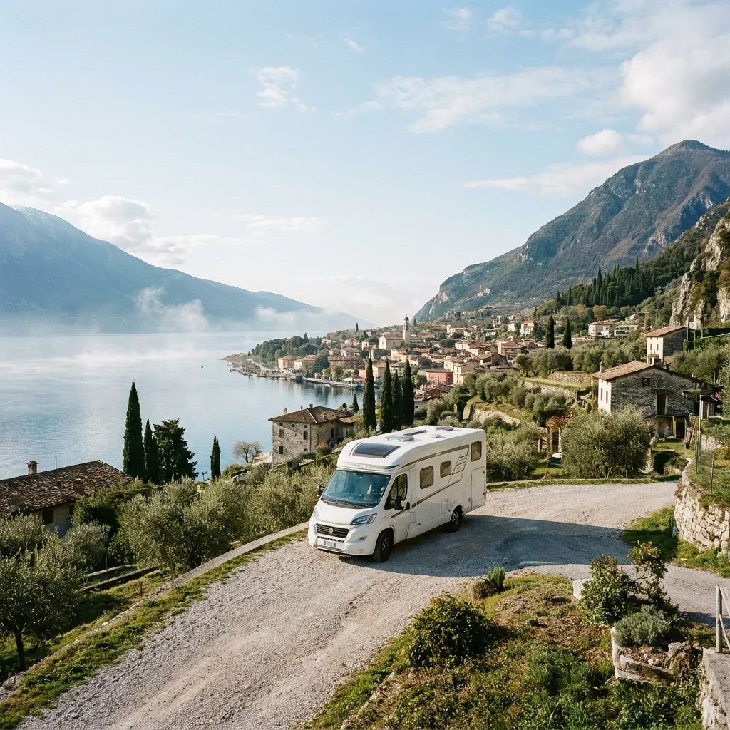 Wohnmobilreise nach Gardasee, Italien