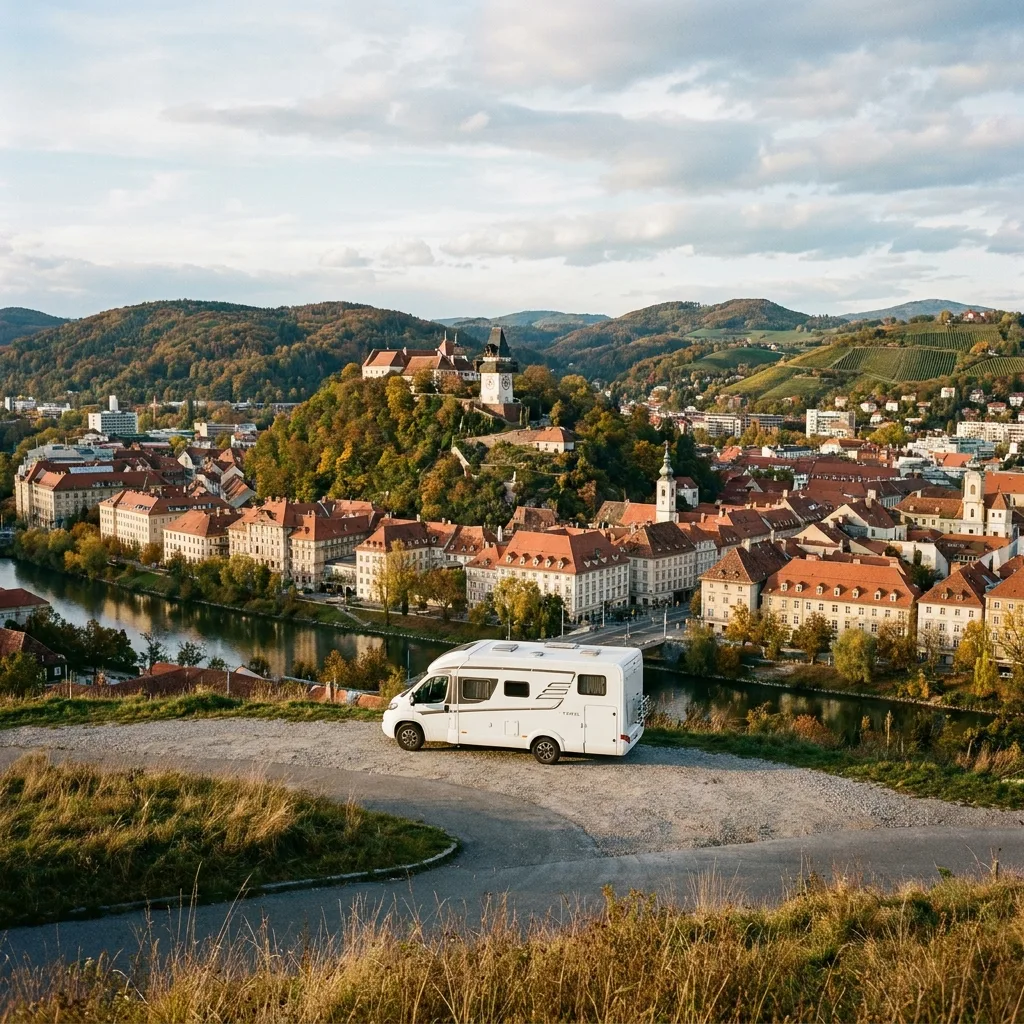 Camper trip to Graz, Austria