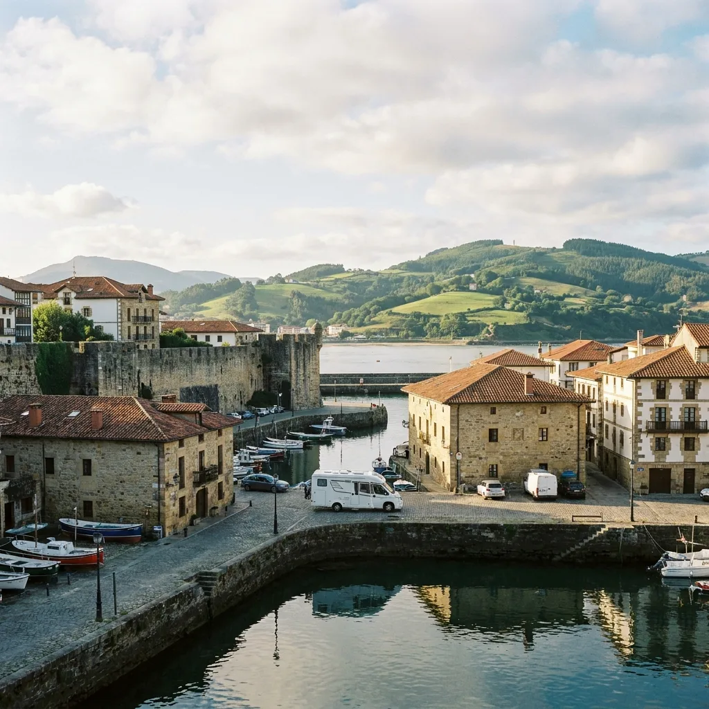 Camper trip to Hondarribia, Spain