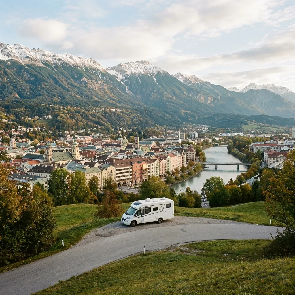 Wohnmobilreise nach Innsbruck, Österreich