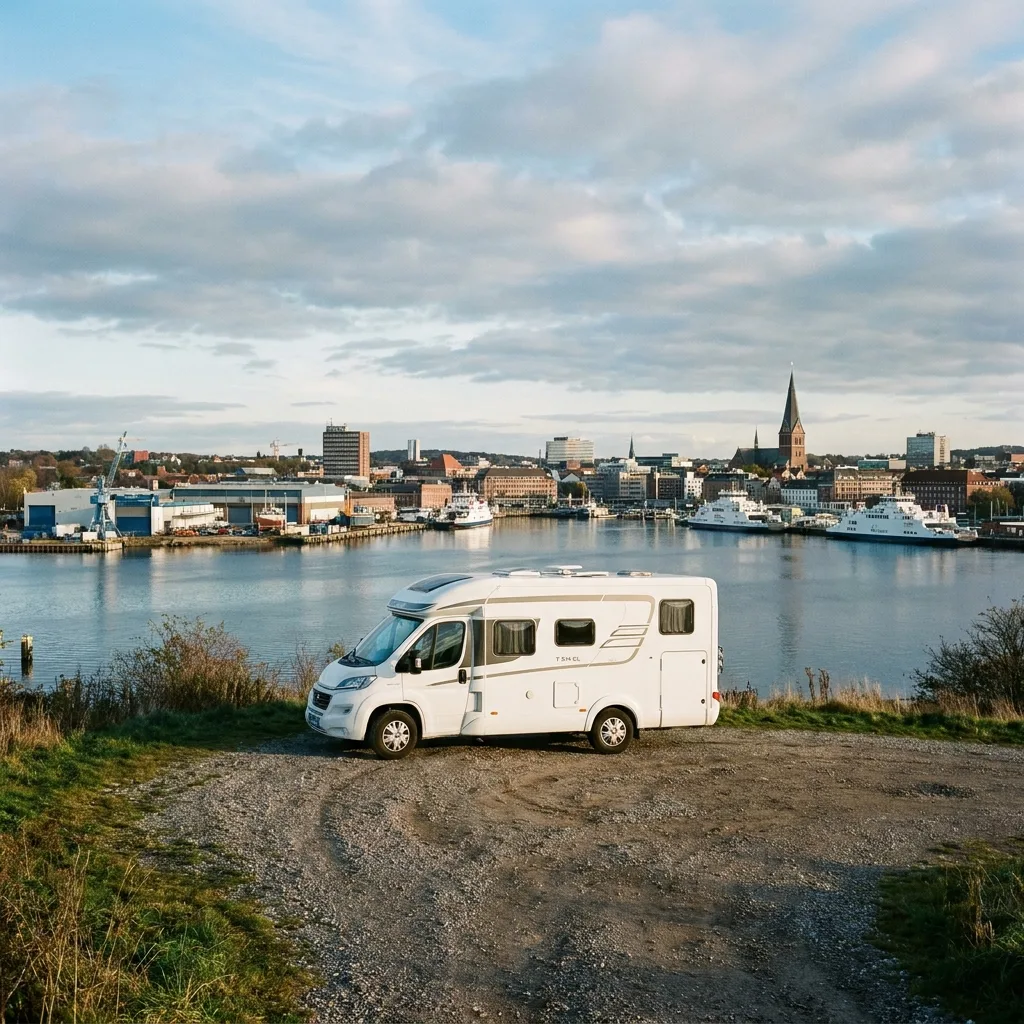 Camper trip to Kiel, Germany