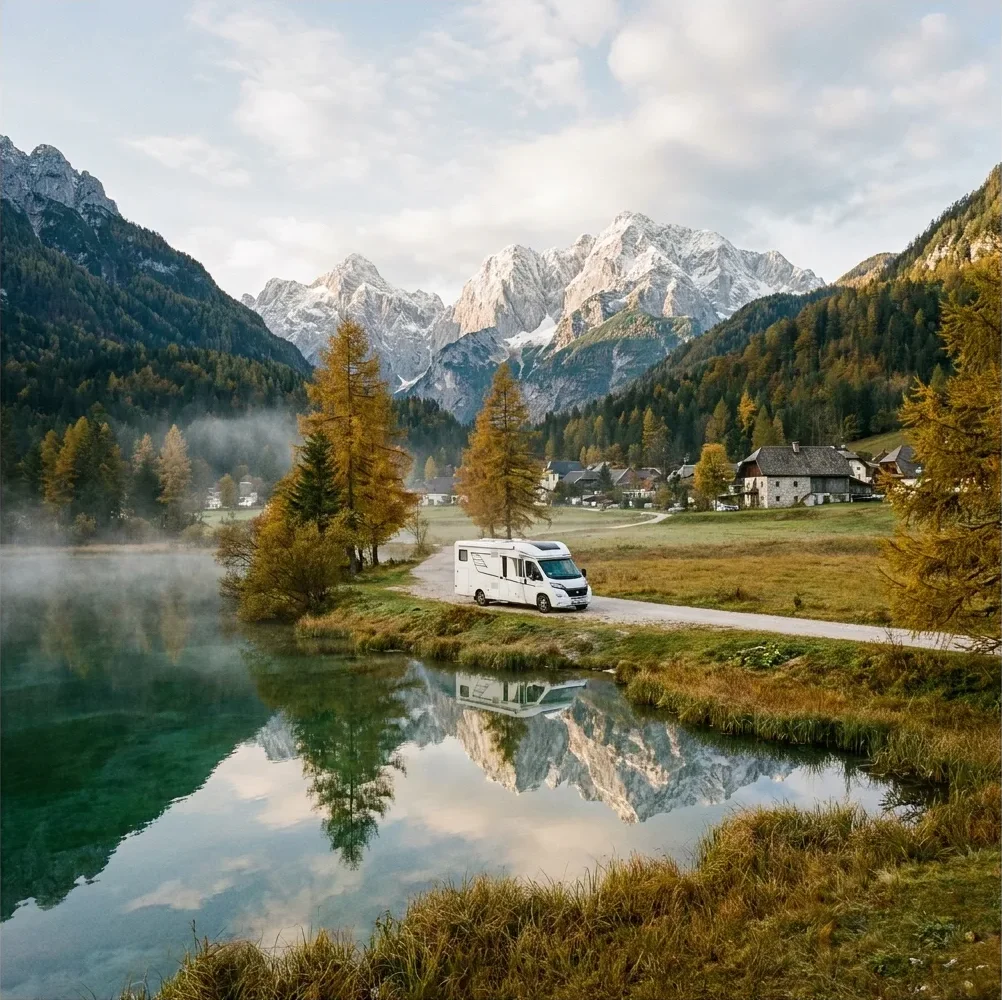 Wohnmobilreise nach Kranjska Gora, Slowenien