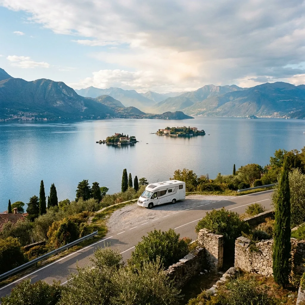 Wohnmobilreise nach Lago Maggiore, Italien
