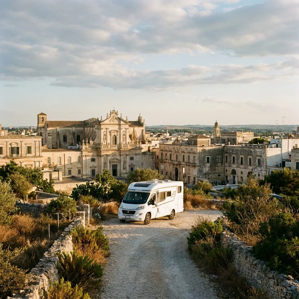 Wohnmobilreise nach Lecce, Italien