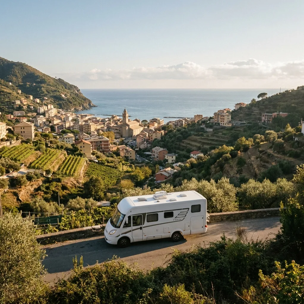 Camper trip to Levanto, Italy