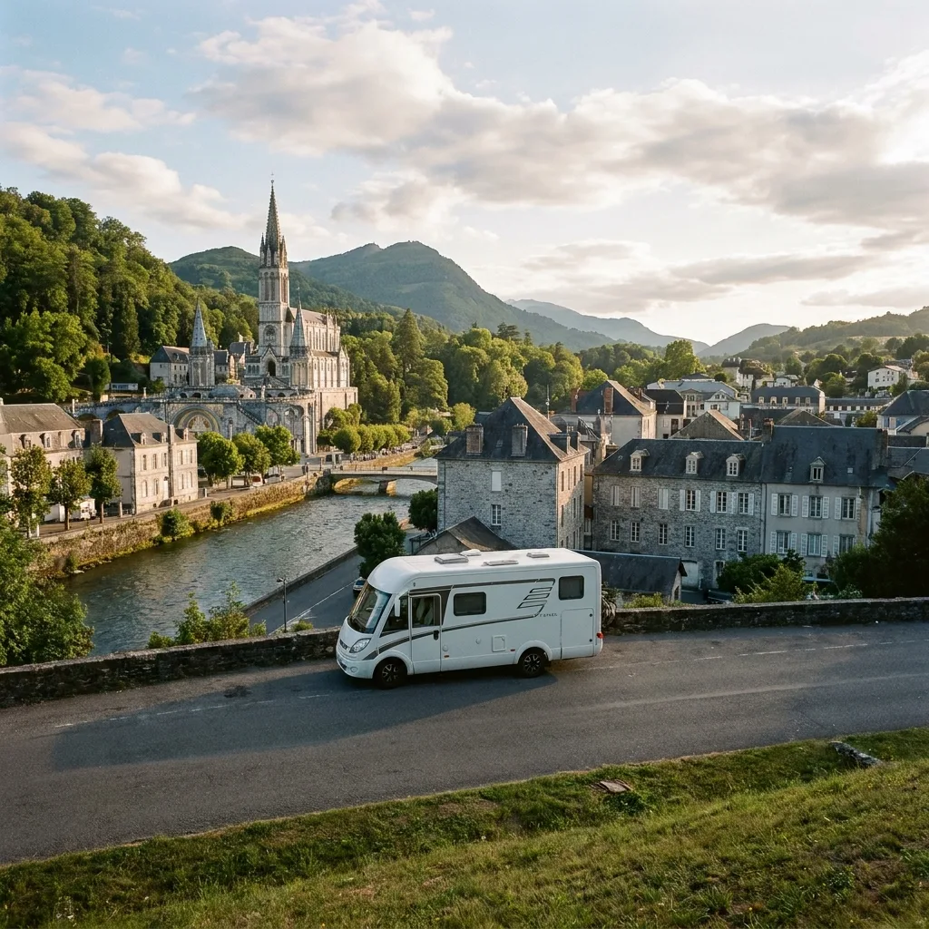 Camperreis naar Lourdes, Frankrijk