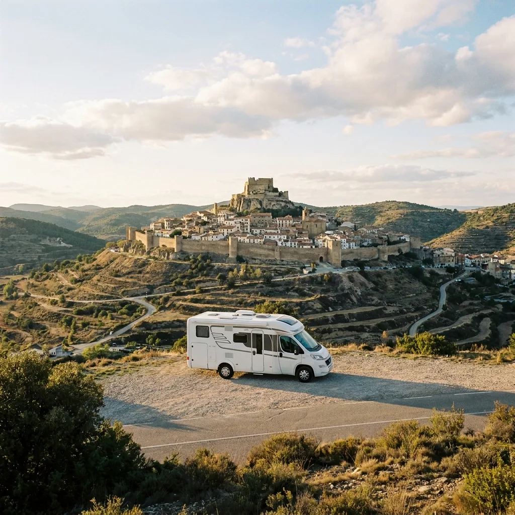 Camper trip to Morella, Spain