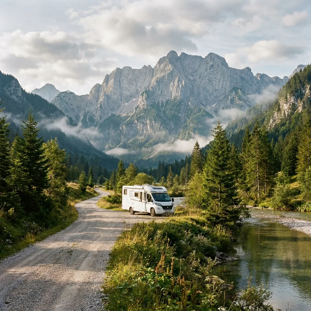 Camper trip to National Park Gesäuse, Austria