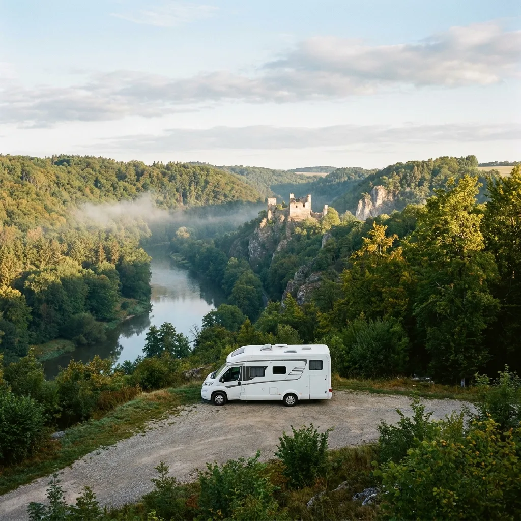 Camper trip to Thayatal National Park, Austria