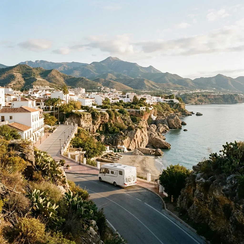 Wohnmobilreise nach Nerja, Spanien