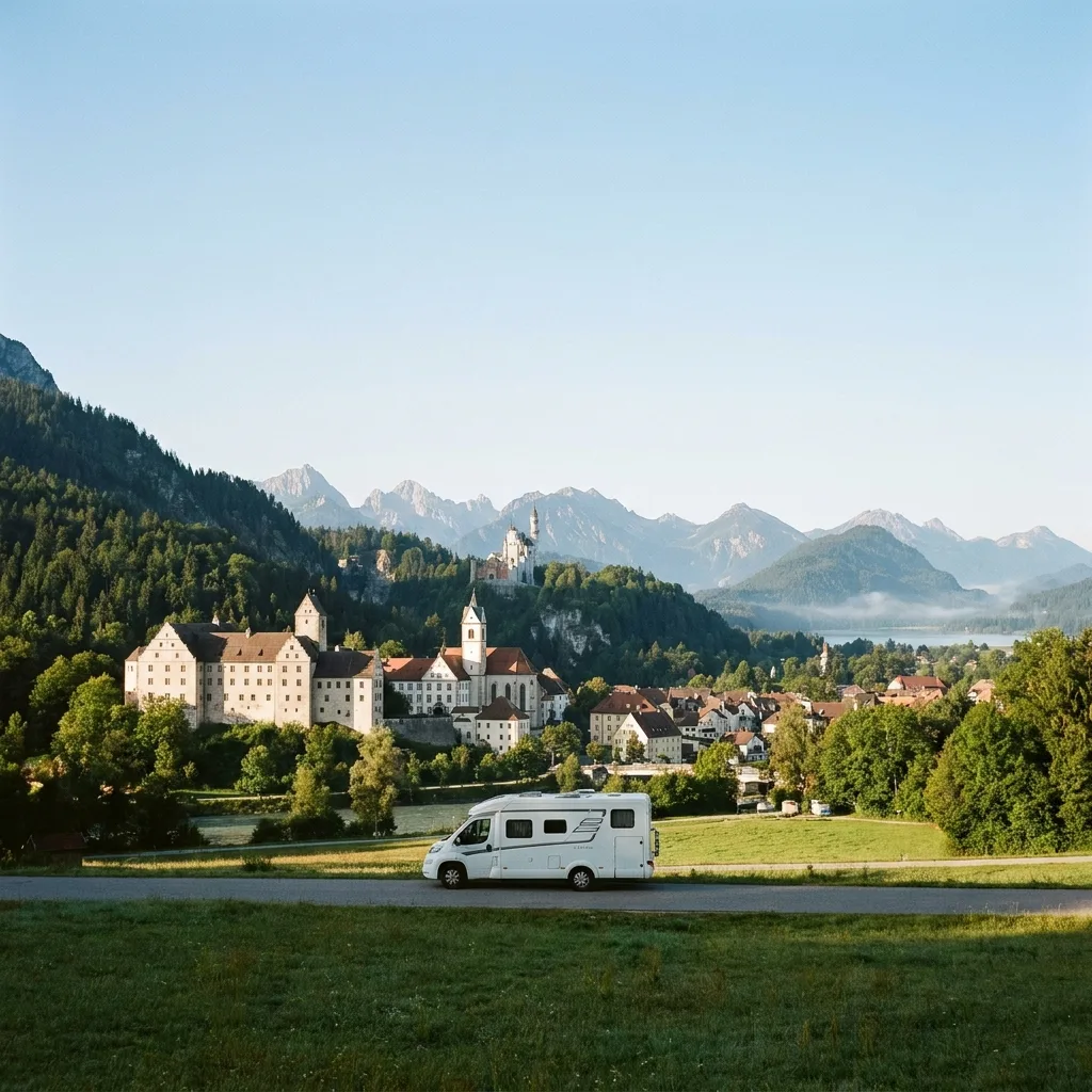 Camper trip to Neuschwanstein & Füssen, Germany