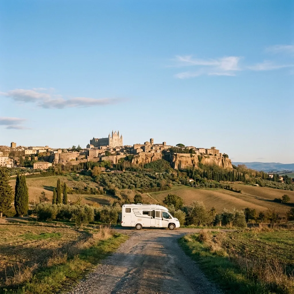 Camperreis naar Orvieto, Italië