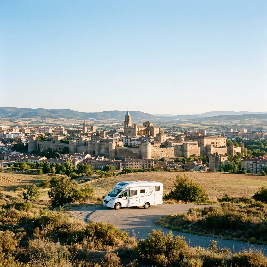 Camper trip to Pamplona, Spain