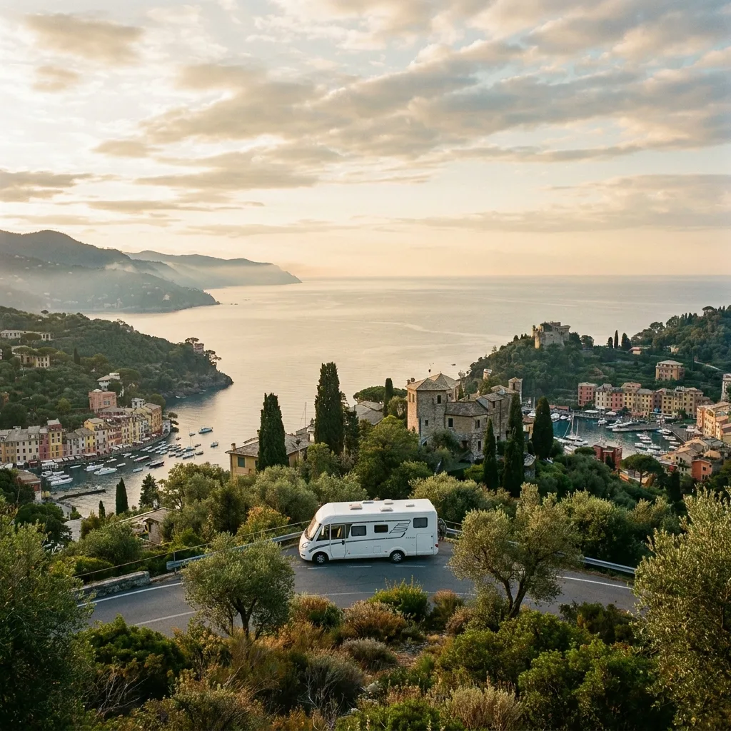 Camper trip to Portofino & Santa Margherita, Italy