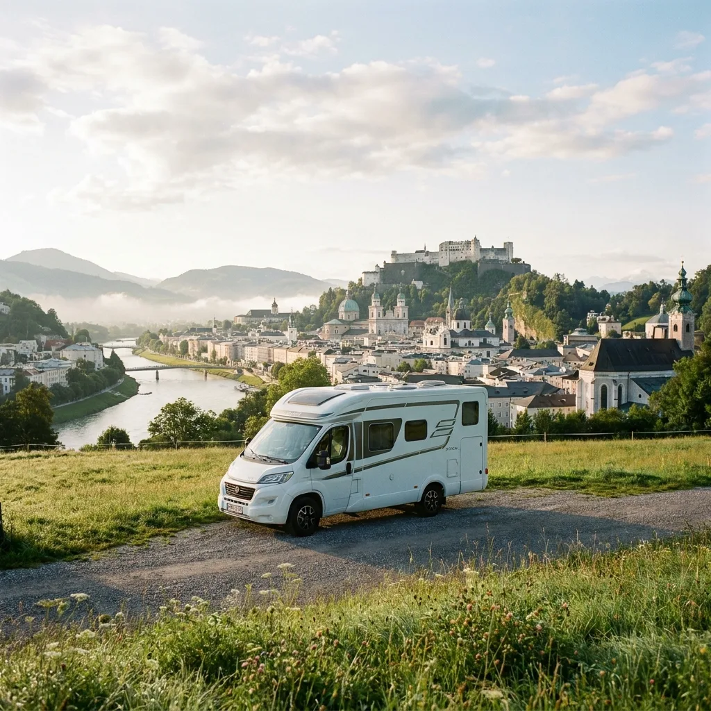 Camper trip to Salzburg, Austria