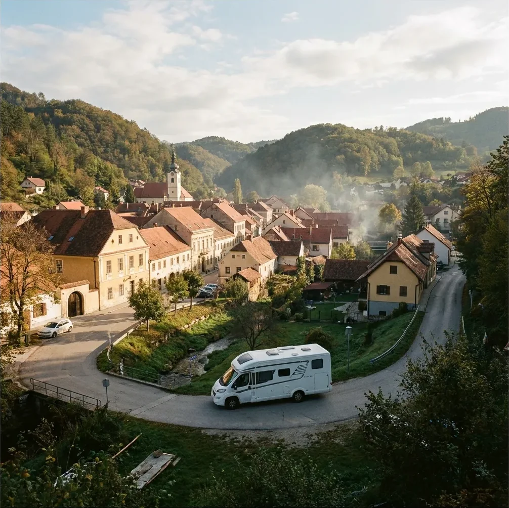 Wohnmobilreise nach Samobor, Kroatien
