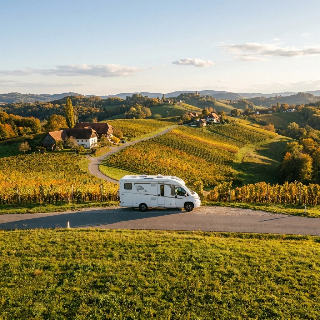 Camper trip to Styrian Wine Road, Austria