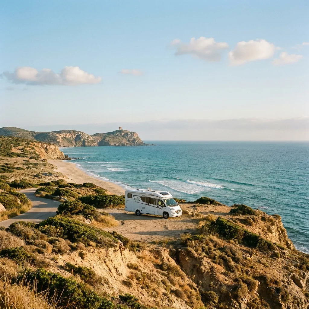 Camperreis naar Torre dei Corsari, Sardinië
