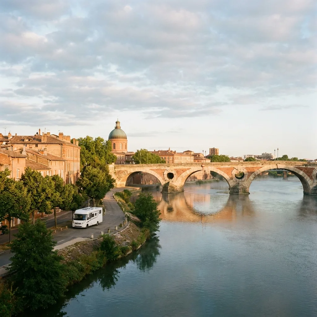 Camperreis naar Toulouse, Frankrijk