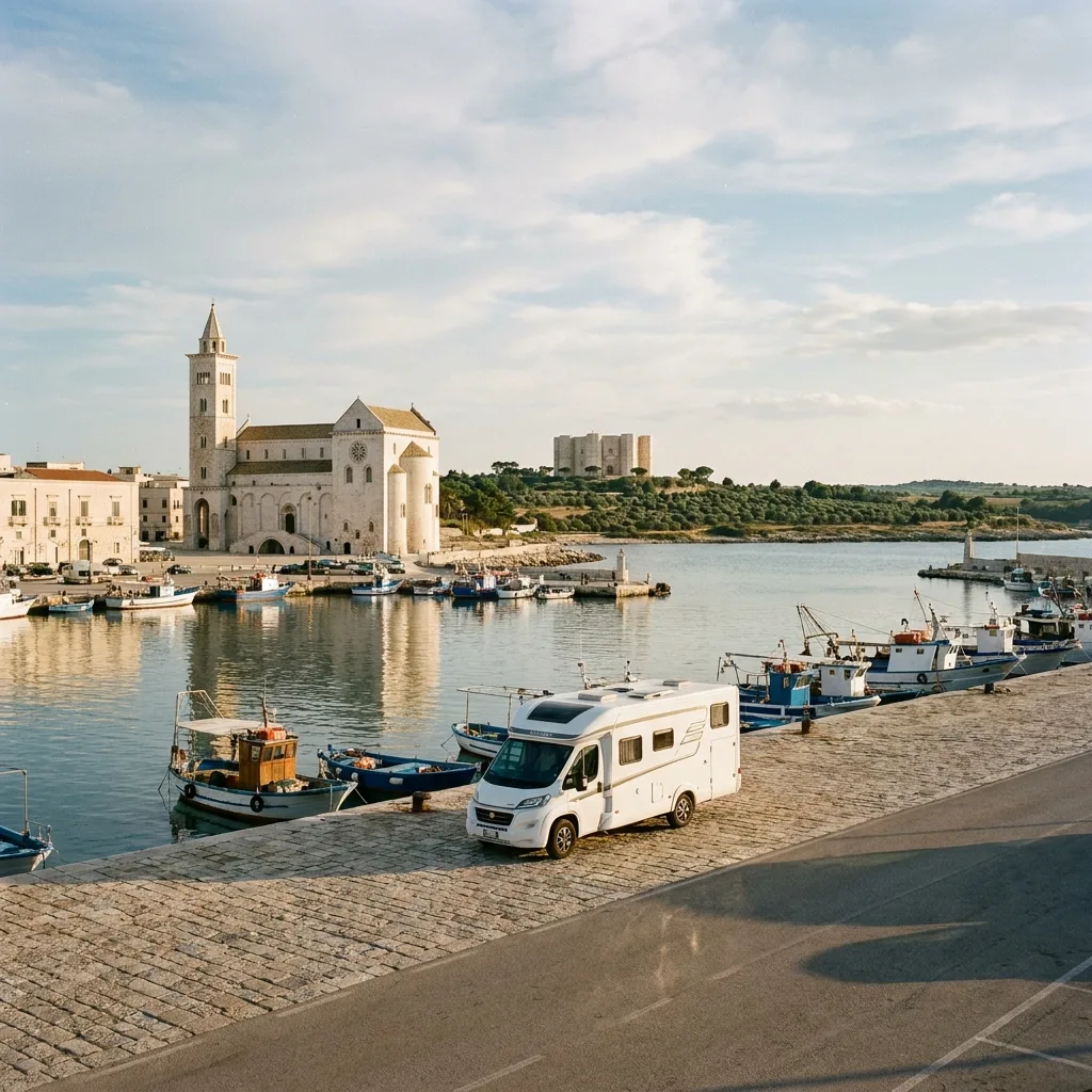 Wohnmobilreise nach Trani & Castel del Monte, Italien