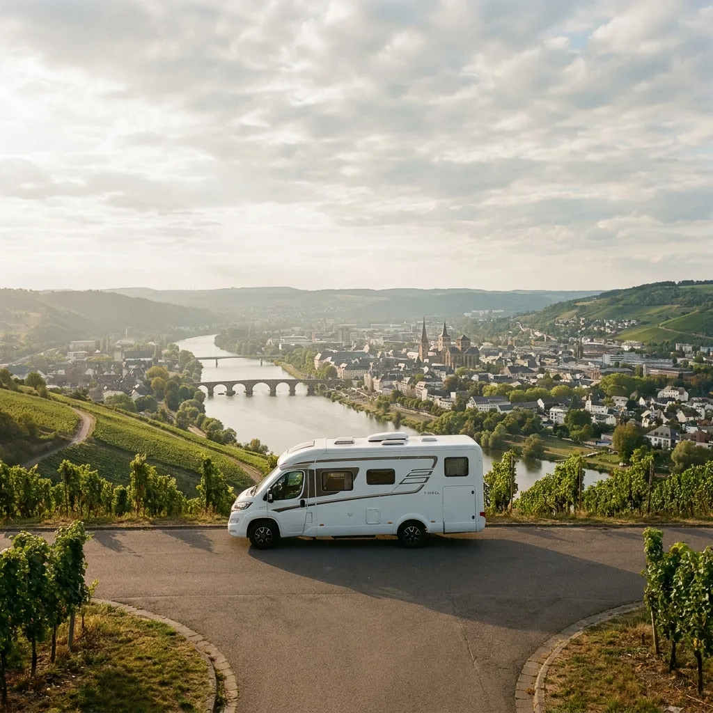 Camperreis naar Trier, Duitsland