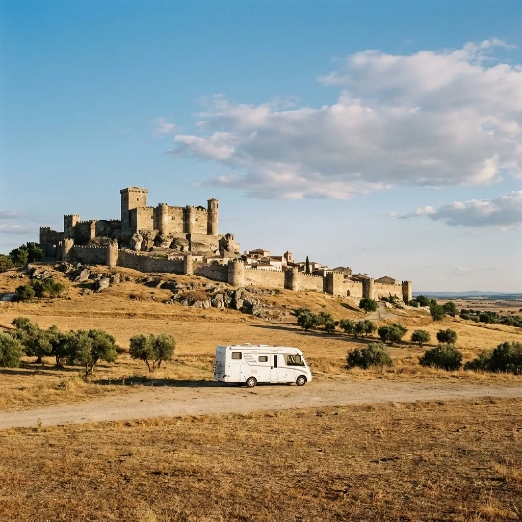 Camperreis naar Trujillo, Spanje