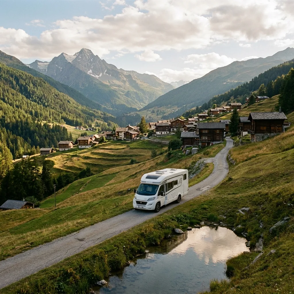 Camperreis naar Val d'Hérens & Evolène, Zwitserland