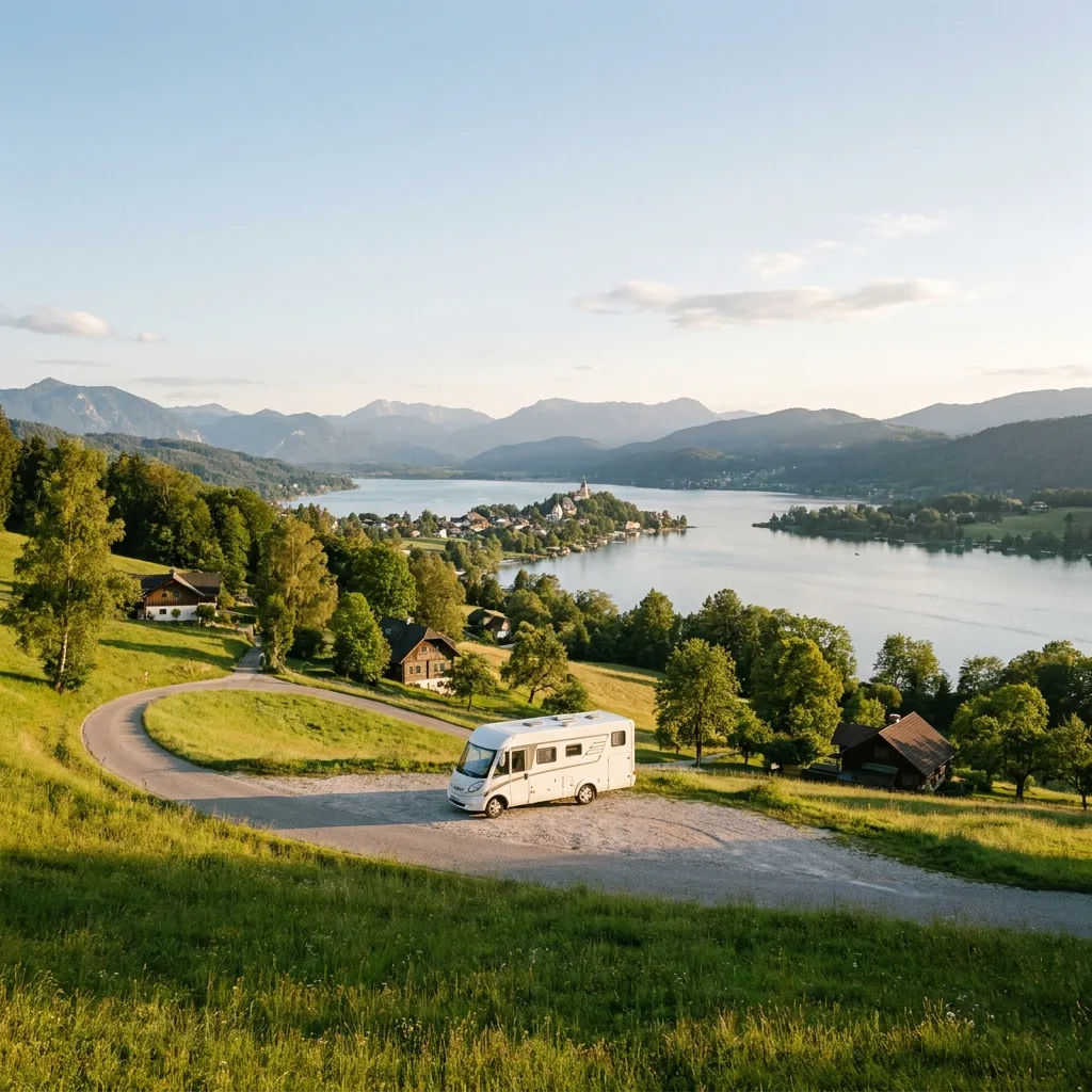 Camper trip to Wörthersee, Austria