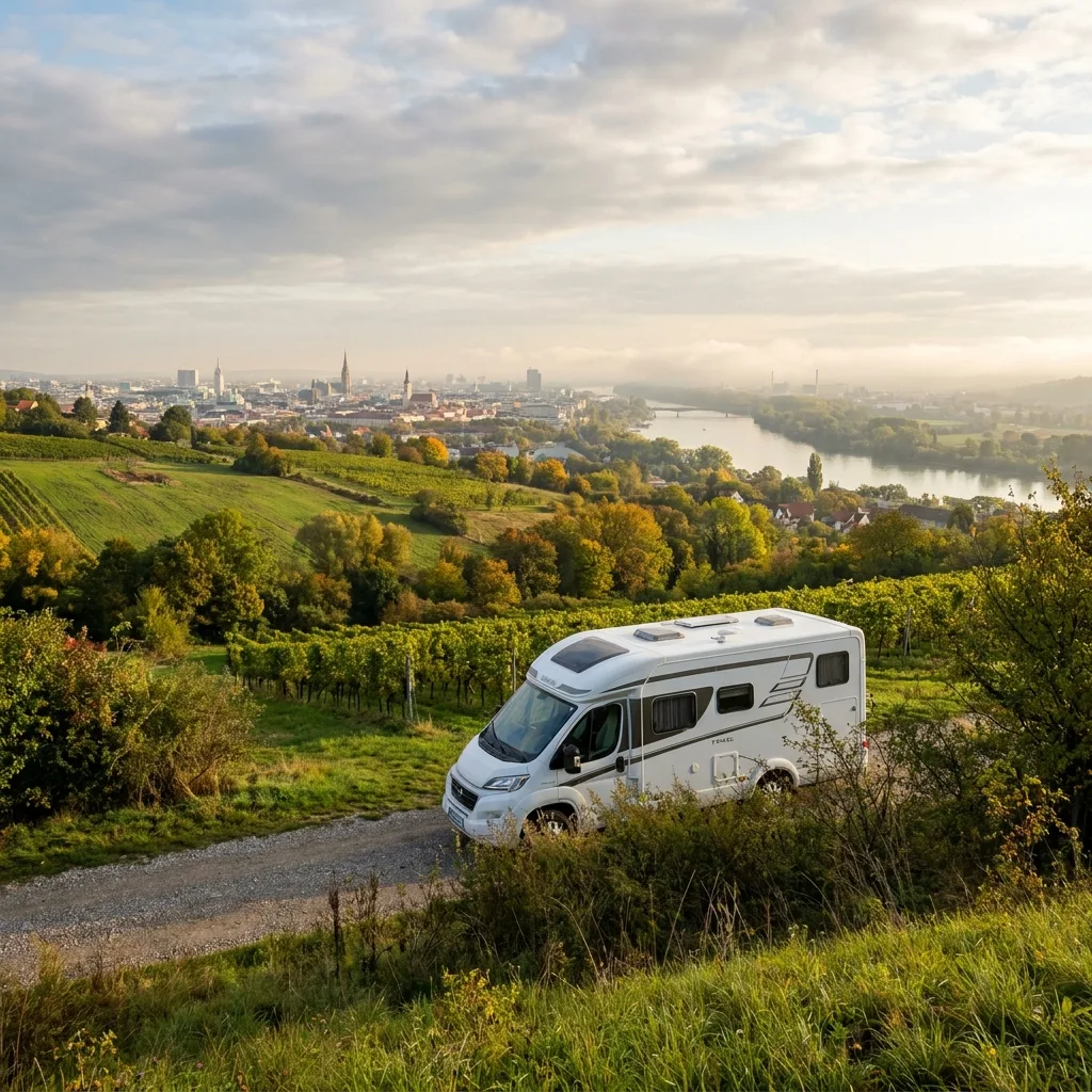 Camper trip to Vienna, Austria