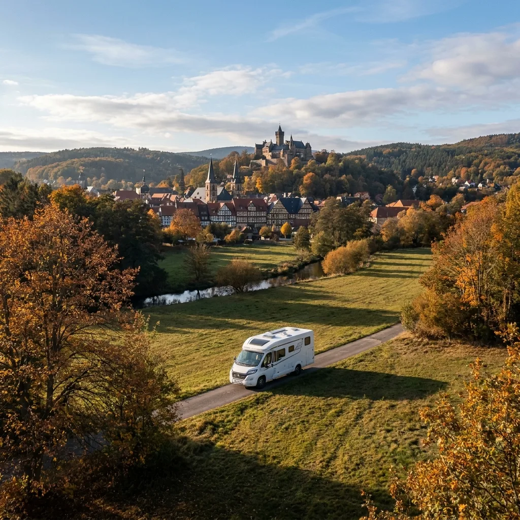 Wohnmobilreise nach Wernigerode, Deutschland