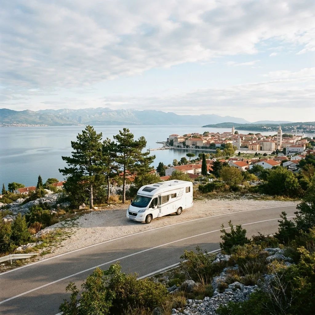 Camper trip to Zadar, Croatia