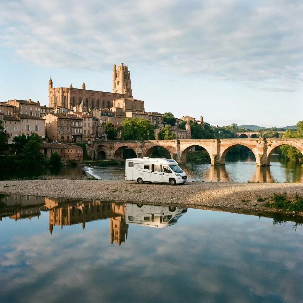 Camperreis naar Albi & Cordes-sur-Ciel, Frankrijk